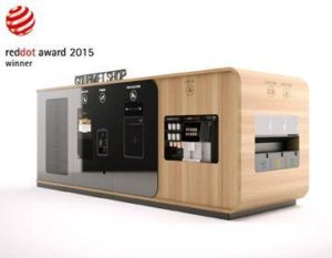 Button Gourmet d’Azkoyen Prix Red Dot du meilleur design 2015